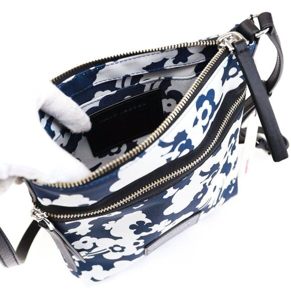 NWT Marc Jacobs Biker Blue Moon Print Cross Body Bag in Blue $175+ - Picture 9 of 12